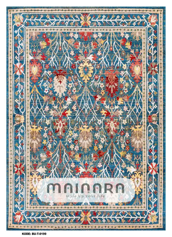 Karpet Tradisional (BU-T-0199) - Blue