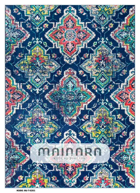 Karpet Tradisional (BU-T-0203) - Blue