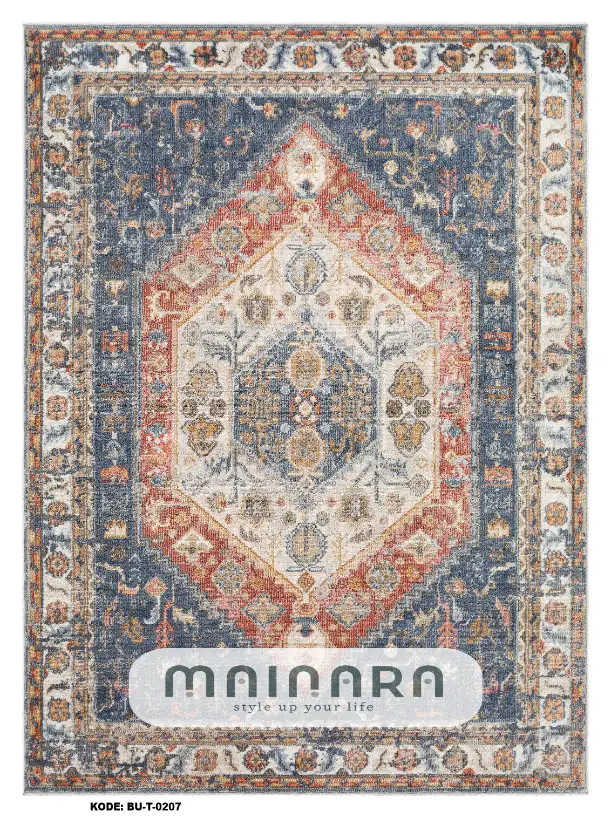 Karpet Tradisional (BU-T-0207) - Blue