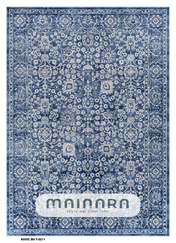 Karpet Tradisional (BU-T-0211) - Blue