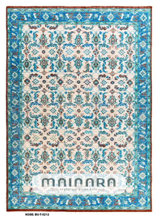 Karpet Tradisional (BU-T-0212) - Blue