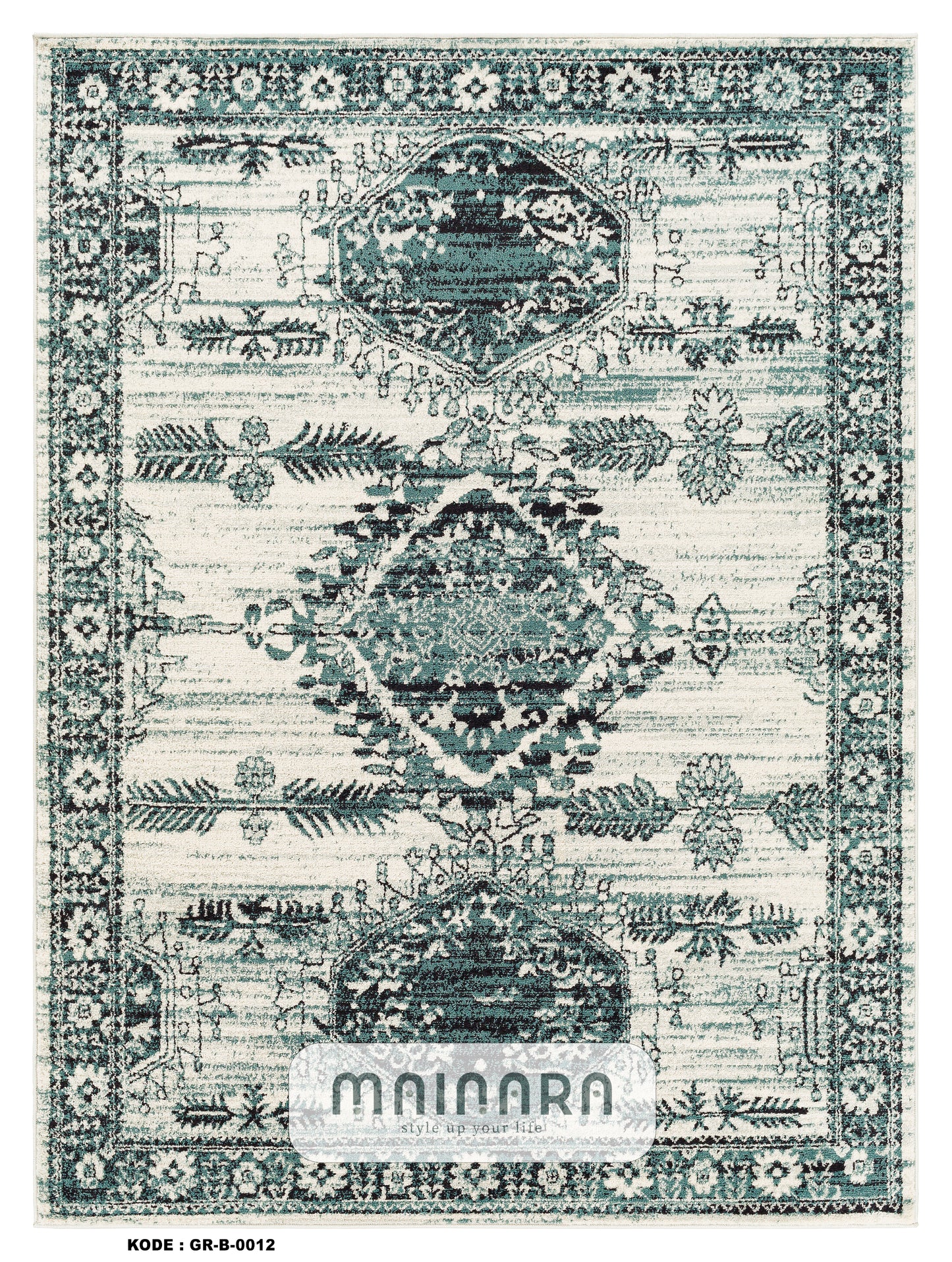 Karpet Bohemian (GR-B-0012) - Green
