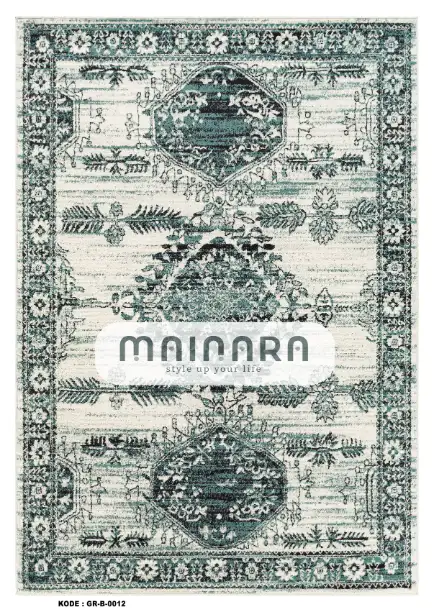 Karpet Bohemian (GR-B-0012) - Green