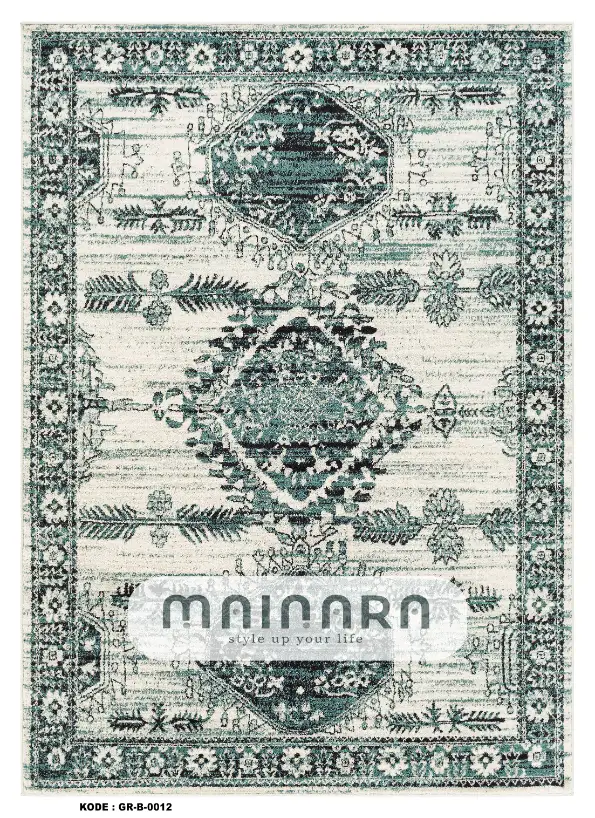 Karpet Bohemian (GR-B-0012) - Green