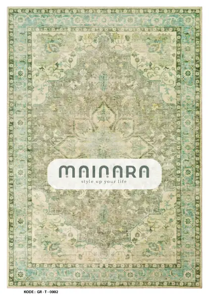 Karpet Tradisional (GR-T-0002) - Green