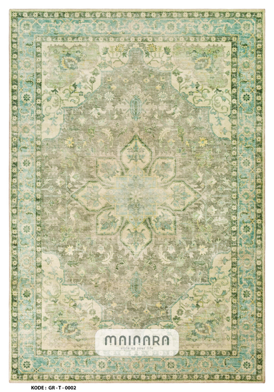 Karpet Tradisional (GR-T-0002) - Green
