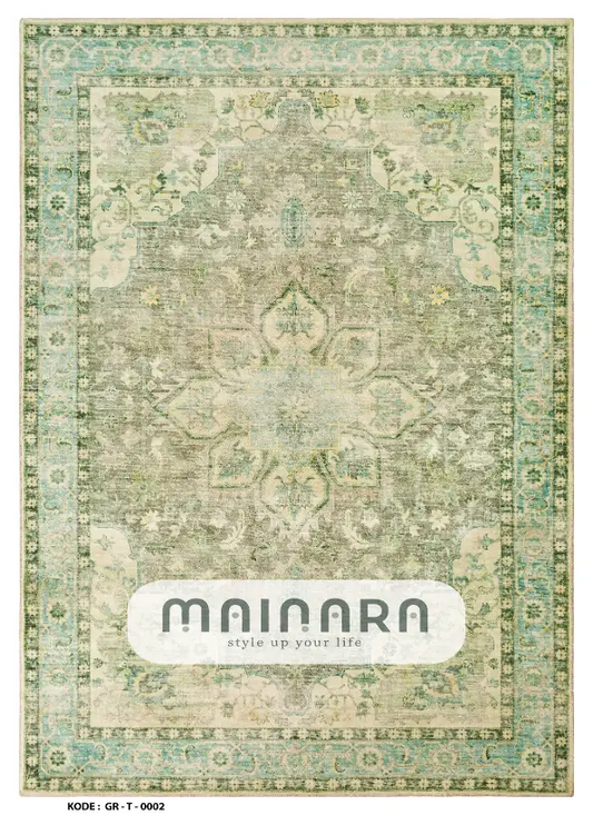 Karpet Tradisional (GR-T-0002) - Green