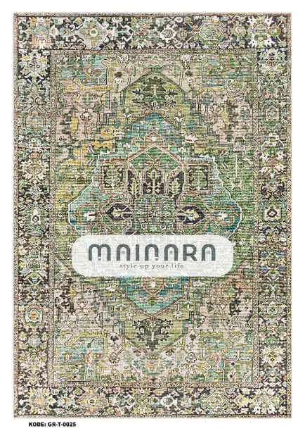 Karpet Tradisional (GR-T-0025) - Green