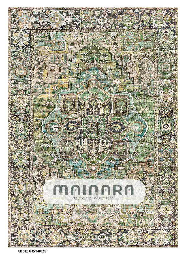 Karpet Tradisional (GR-T-0025) - Green