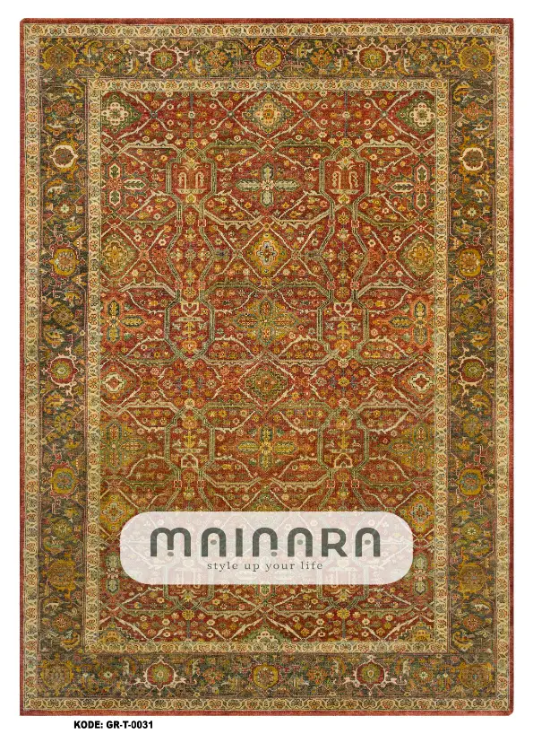 Karpet Tradisional (GR-T-0031) - Green