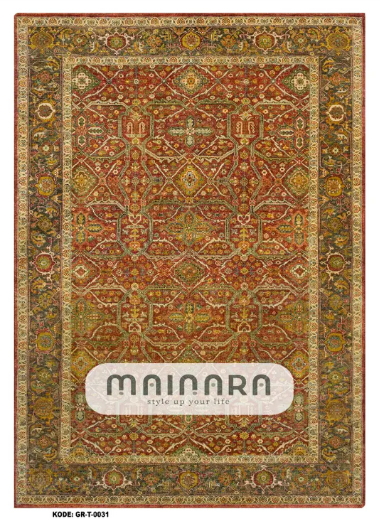 Karpet Tradisional (GR-T-0031) - Green