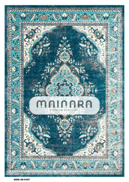 Karpet Tradisional (GR-T-0037) - Green,Tosca