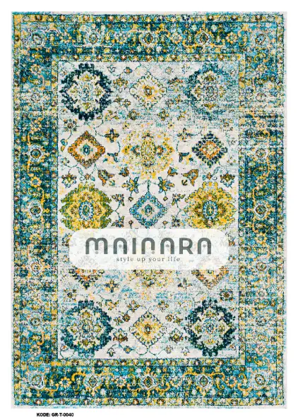 Karpet Tradisional (GR-T-0040) - Green