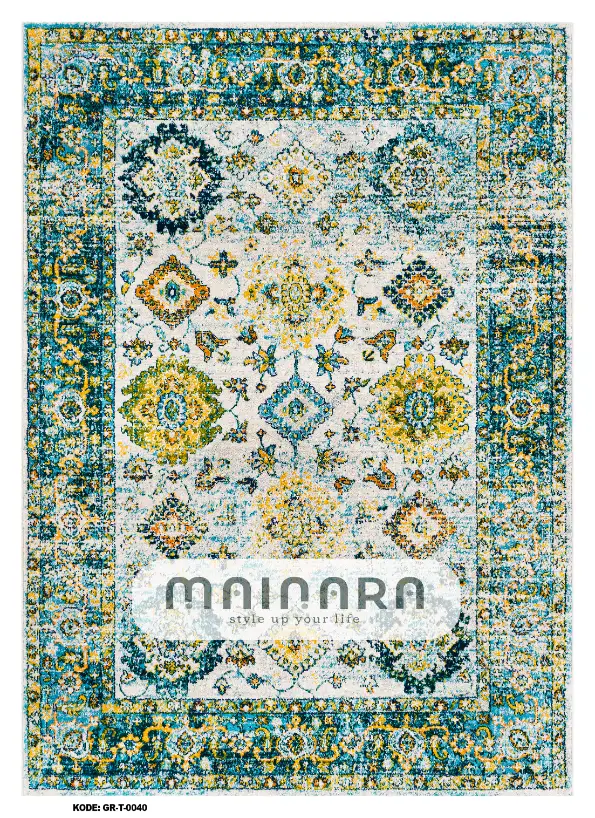 Karpet Tradisional (GR-T-0040) - Green
