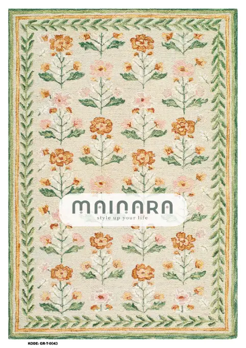 Karpet Tradisional (GR-T-0043) - Green