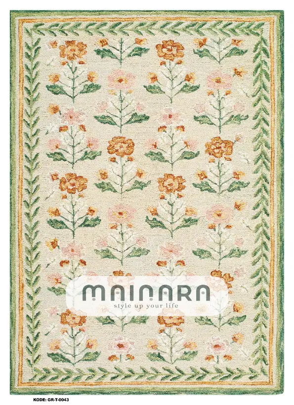 Karpet Tradisional (GR-T-0043) - Green