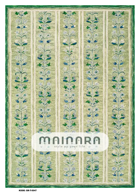 Karpet Tradisional (GR-T-0047) - Green