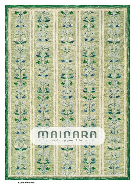 Karpet Tradisional (GR-T-0047) - Green