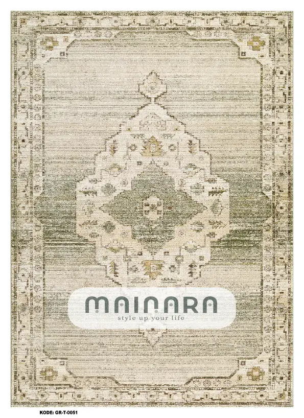 Karpet Tradisional (GR-T-0051) - Green