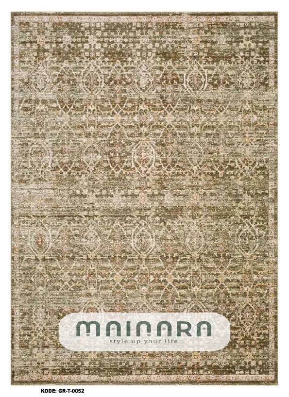 Karpet Tradisional (GR-T-0052) - Green