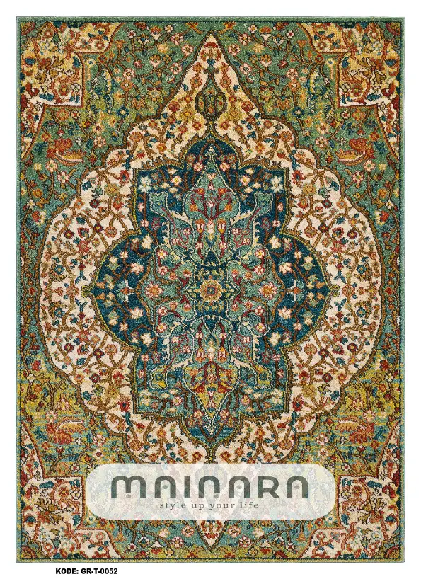 Karpet Tradisional (GR-T-0054) - Green