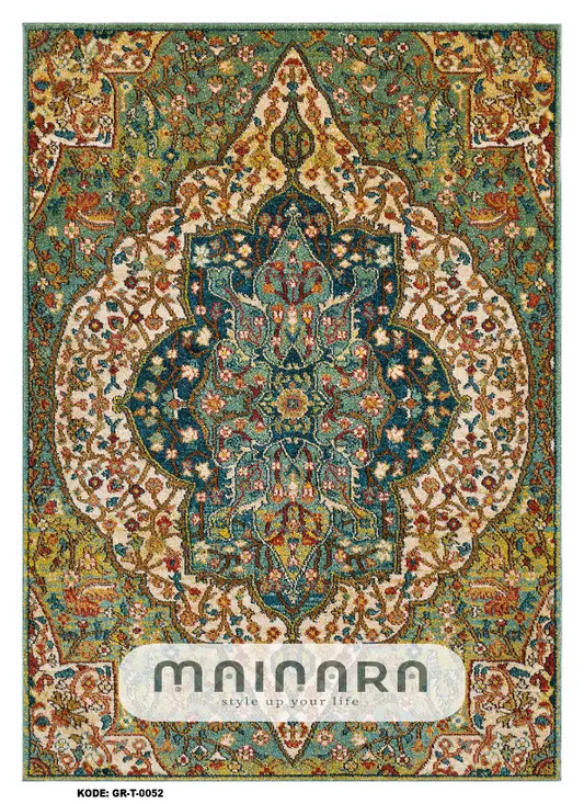 Karpet Tradisional (GR-T-0054) - Green