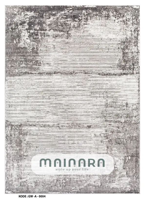 Karpet Abstrak (GW-A-0004) - Grey