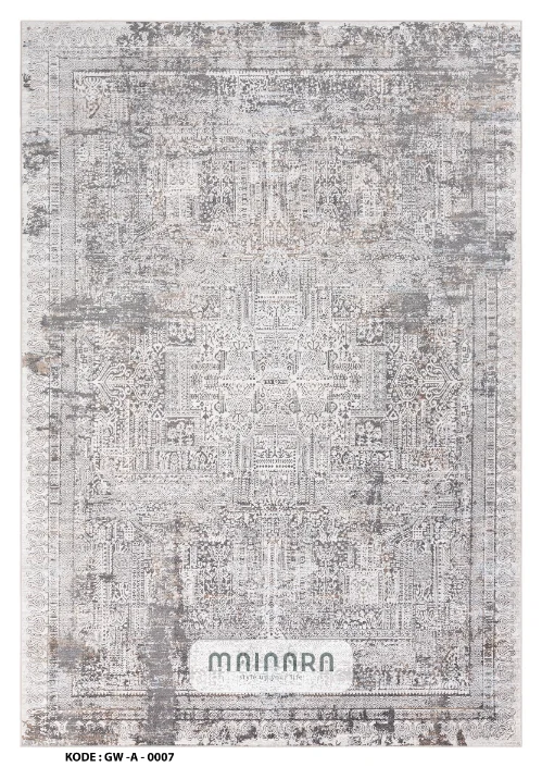 Karpet Abstrak (GW-A-0007) - grey