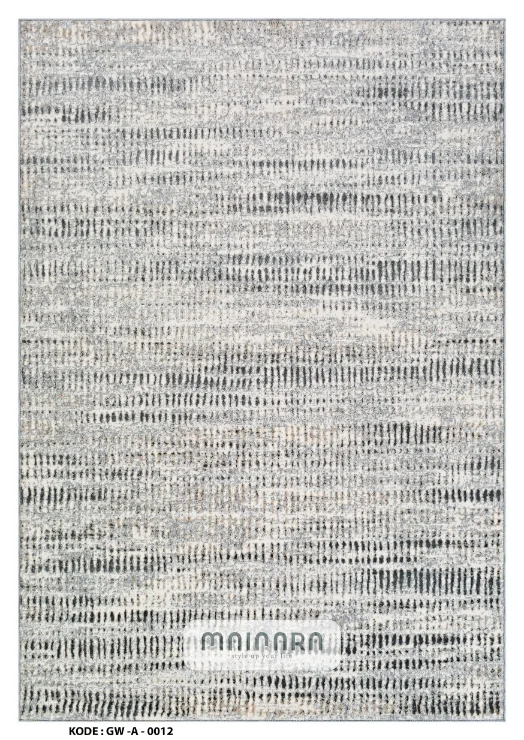 Karpet Abstrak (GW-A-0012) - Grey