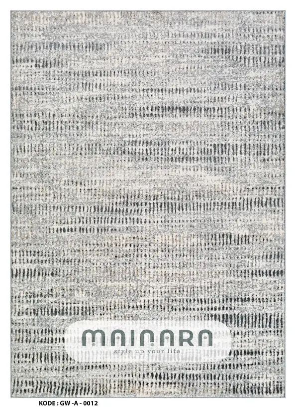 Karpet Abstrak (GW-A-0012) - Grey