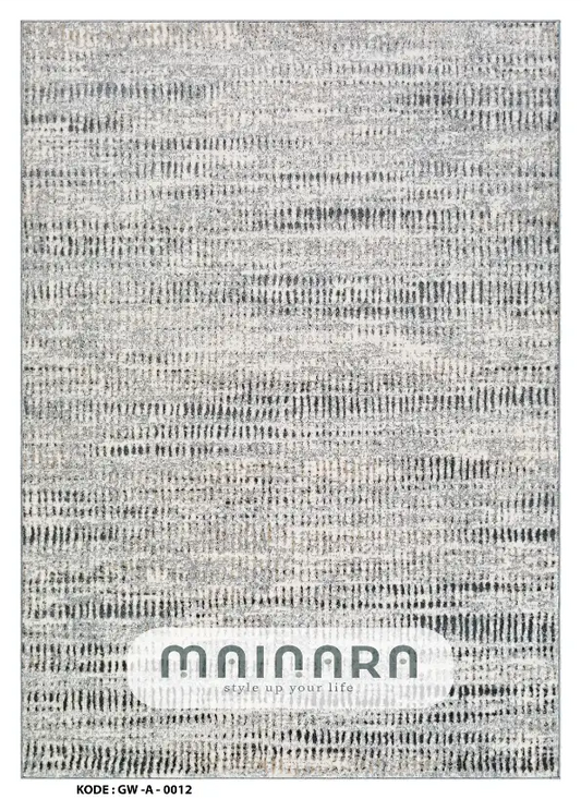Karpet Abstrak (GW-A-0012) - Grey