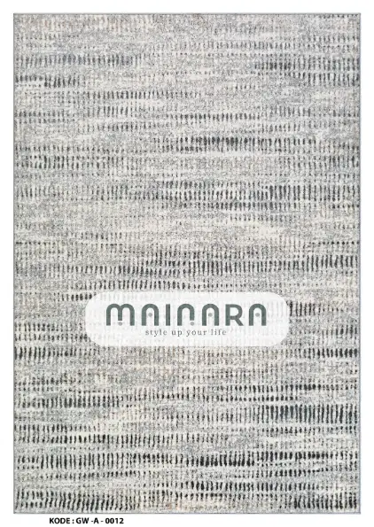 Karpet Abstrak (GW-A-0012) - Grey