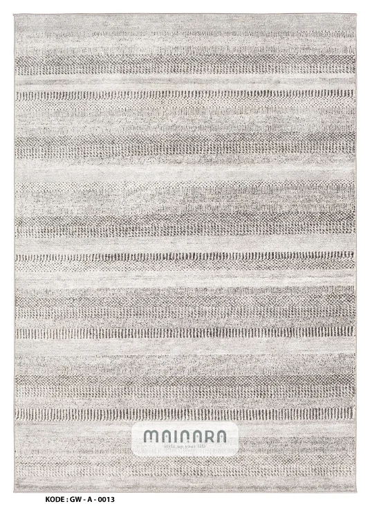 Karpet Abstrak (GW-A-0013) - Grey