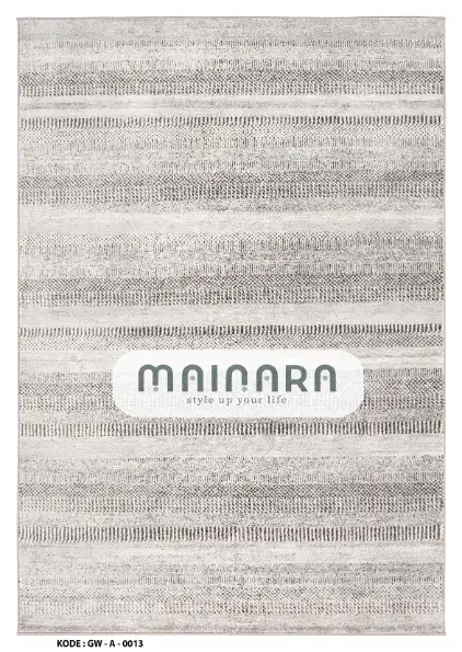 Karpet Abstrak (GW-A-0013) - Grey