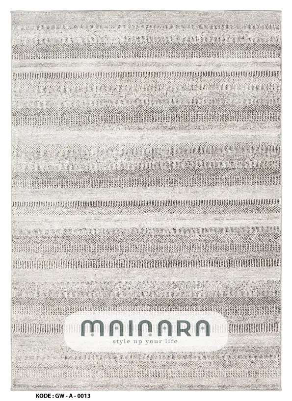 Karpet Abstrak (GW-A-0013) - Grey