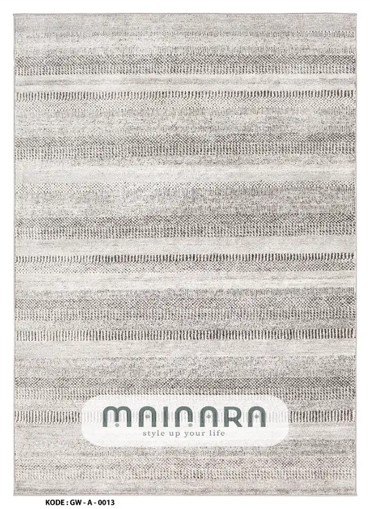 Karpet Abstrak (GW-A-0013) - Grey