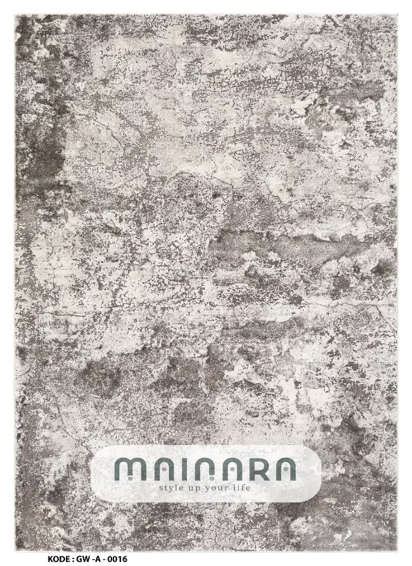 Karpet Abstrak (GW-A-0016) - Grey,Cream