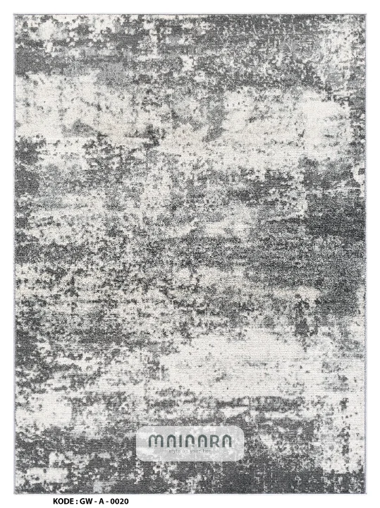 Karpet Abstrak (GW-A-0020) - Grey