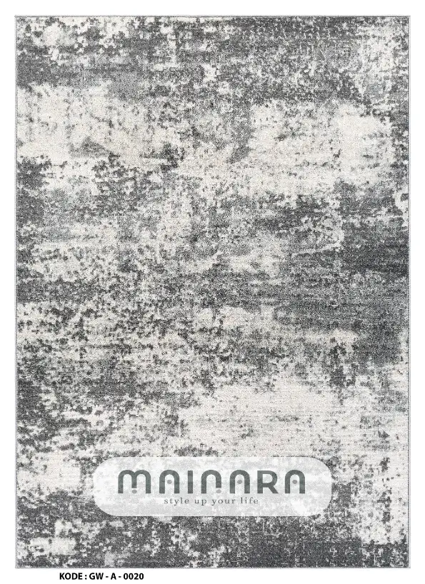 Karpet Abstrak (GW-A-0020) - Grey