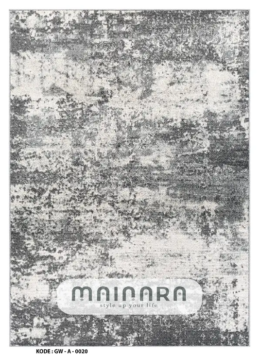 Karpet Abstrak (GW-A-0020) - Grey