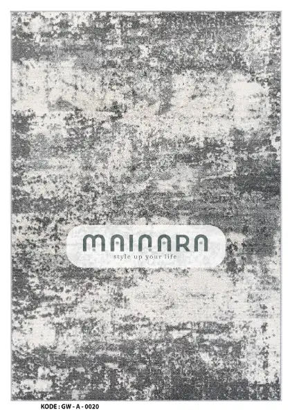 Karpet Abstrak (GW-A-0020) - Grey