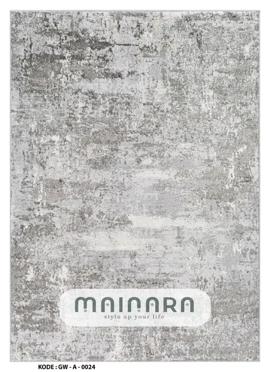 Karpet Abstrak (GW-A-0024) - Grey