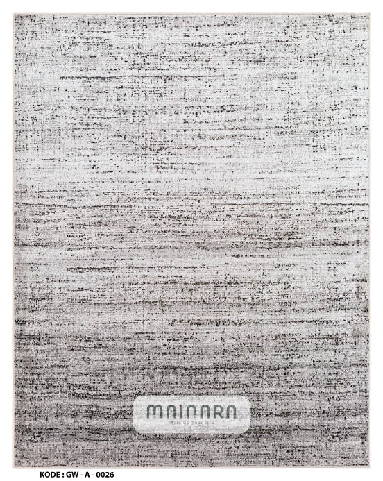 Karpet Abstrak (GW-A-0026) - Grey