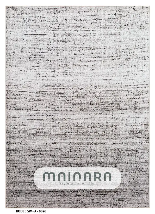 Karpet Abstrak (GW-A-0026) - Grey