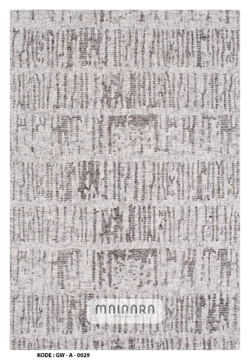 Karpet Abstrak (GW-A-0029) - Grey
