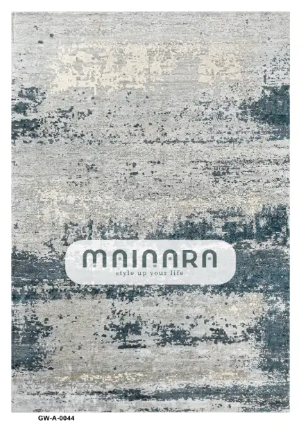 Karpet Abstrak (GW-A-0044) - Grey,Blue