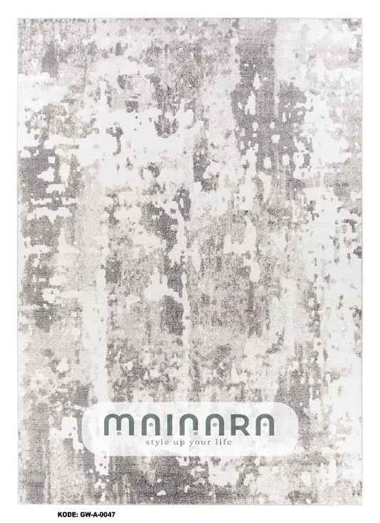 Karpet Abstrak (GW-A-0047) - Grey
