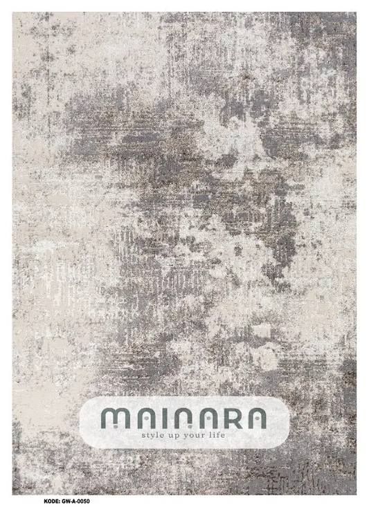 Karpet Abstrak (GW-A-0050) - Grey