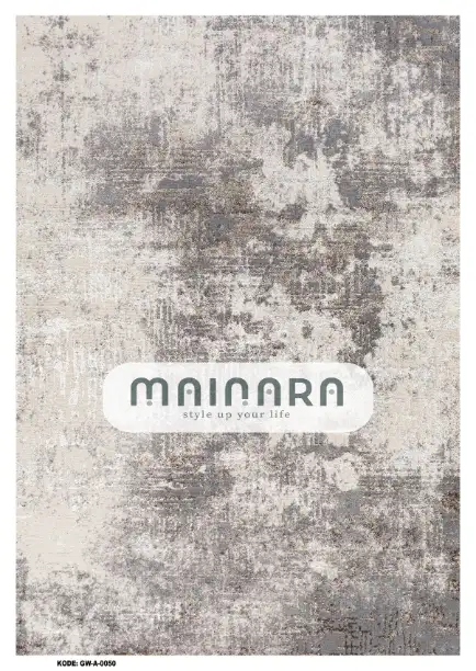 Karpet Abstrak (GW-A-0050) - Grey
