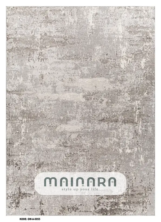 Karpet Abstrak (GW-A-0055) - Grey